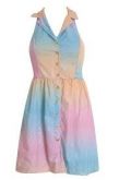 VESTIDO TRICOLINE FRENTE UNICA